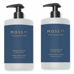 Moss St - Duo Sandalwood Gift Set 450ml Set 2pce