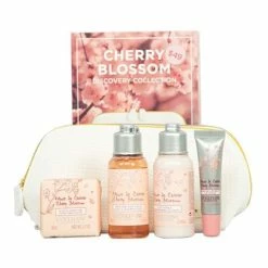 L'Occitane - Cherry Blossom Discovery Set W/Beauty Pouch 5pc