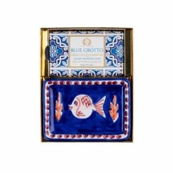 Casa Amalfi - Blue Grotto Luxury Artisanal Soap W/Dish Gift Set 2pce