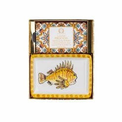 Casa Amalfi - Sunset In Procida Luxury Artisanal Soap W/Dish Gift Set 2pce