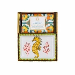 Casa Amalfi - Summer In Sorrento Luxury Artisanal Soap W/Dish Gift Set 2pce