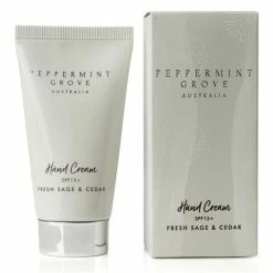 Peppermint Grove - Fresh Sage & Cedar Hand Cream Tube 75ml